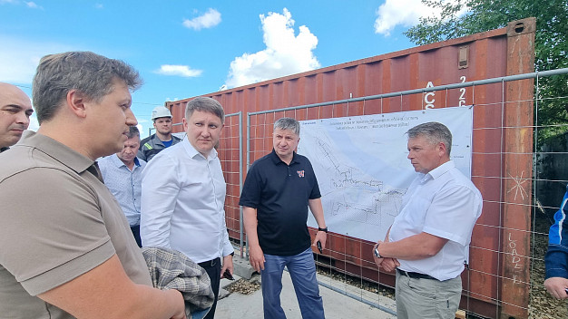В Кинешме на строительстве главного коллектора начались подготовительные работы