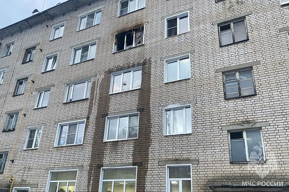 На пожаре в Фурманове нашли тело погибшей женщины