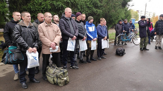  В Ивановской области продолжается отправка мобилизованных 