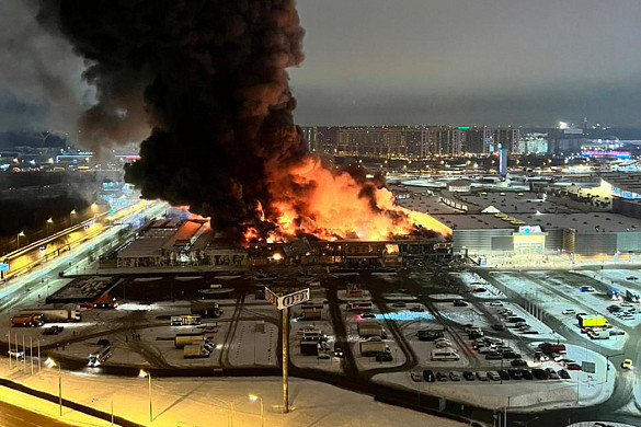  На пожаре в подмосковной «Меге» погиб охранник из Ивановской области 
