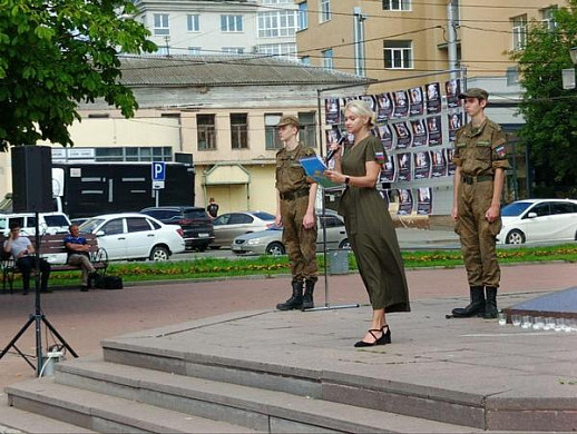 В Иванове почтили память погибших детей Донбасса