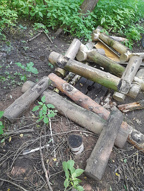 В Юрьевце неизвестные вандалы разрушили родник