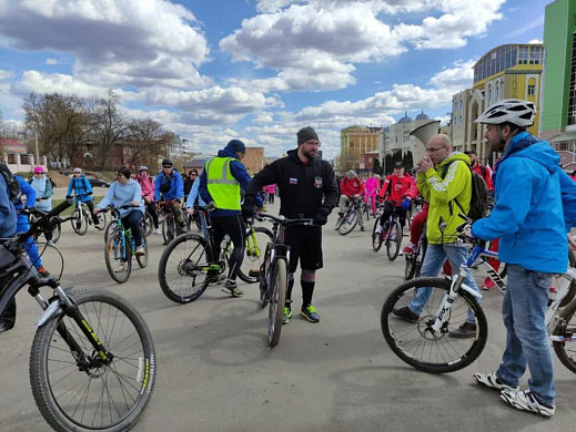 В первомайском велопробеге приняли участие около 700 ивановцев