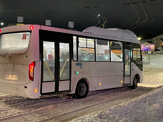  В Иванове оборванный трос зацепил два пассажирских автобуса 