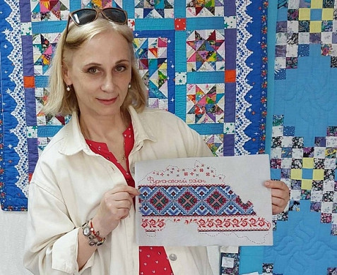 «Вышитая карта Ивановской области» почти готова