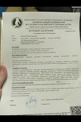 Денису Лапшову из Приволжска вновь требуется помощь
