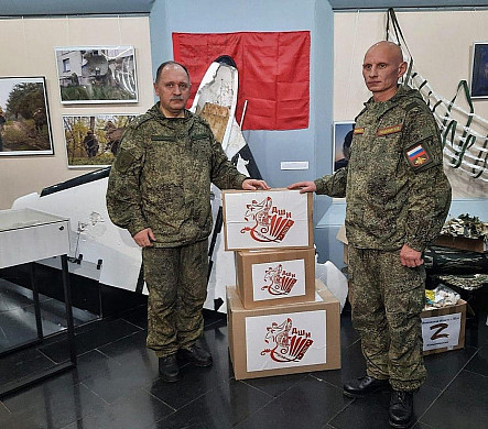 Трофеи с СВО пополняют выставку в шуйском музее 