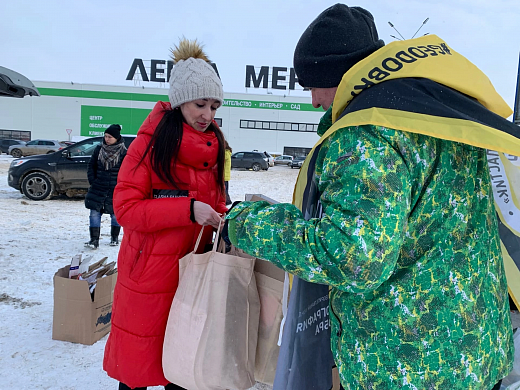  Ивановцы сдали для доброго дела более 700 кг вторсырья 