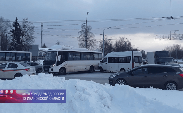 В Ивановской области за сутки в ДТП попали три автобуса