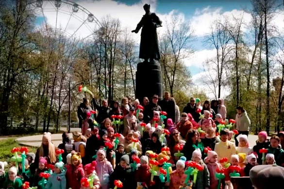 Ивановские малыши нарисовали «Победу»