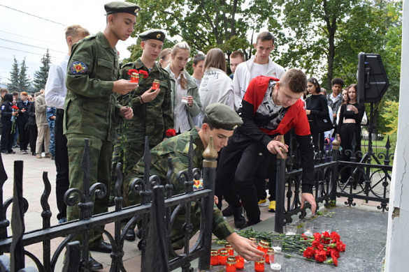 Ивановская молодежь почтила память жертв террористических актов