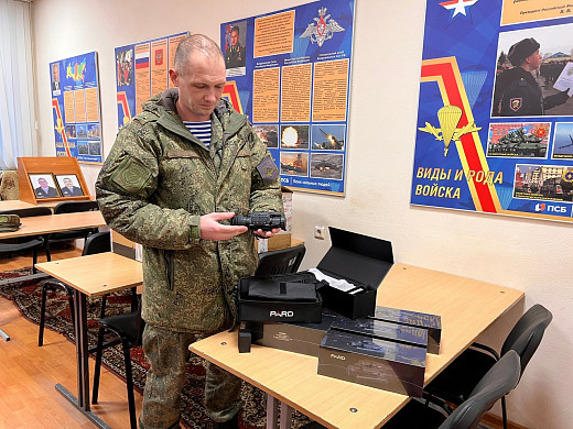 Правительство Ивановской области передало в зону СВО прицелы ночного видения