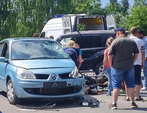 В Ивановской области насмерть разбился мотоциклист