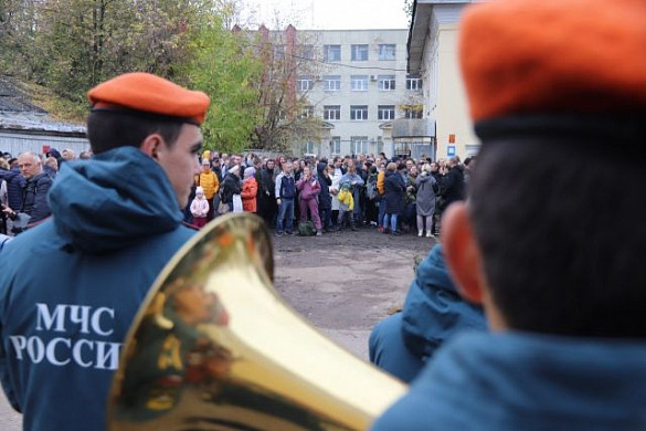 В Иванове проводили первую группу мобилизованных