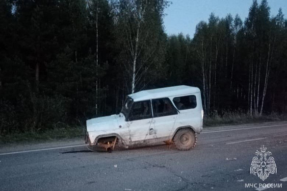 В Савинском районе легковушка врезалась в «УАЗ»