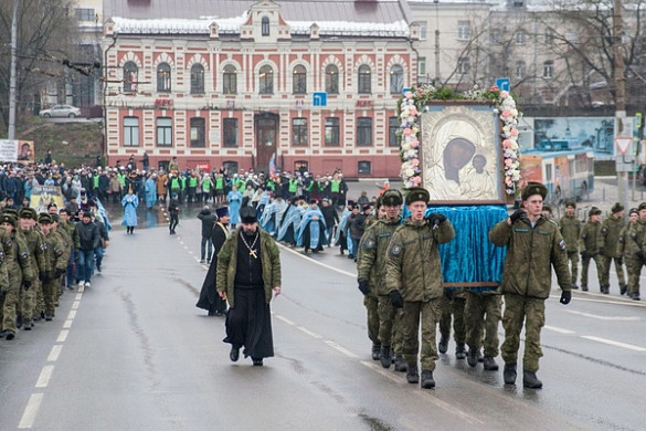  В центре Иванова на время крестного хода ограничат движение 
