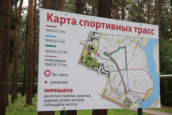 В парке «Харинка» появится двухкилометровый лыжный маршрут
