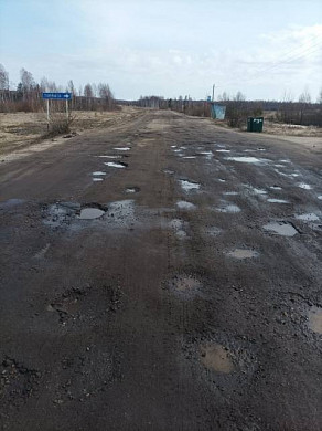 Две дороги в Ильинском районе держатся только на ямочном ремонте