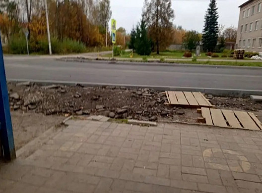В Заволжске скоро достроят небезопасную дорогу