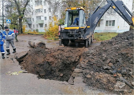 В Заволжске 4 тысячи человек остались без холодной воды