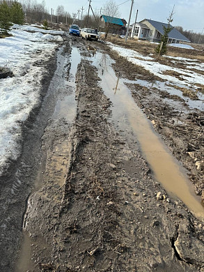 Дорогу в деревне Куликово в этом году не отремонтируют