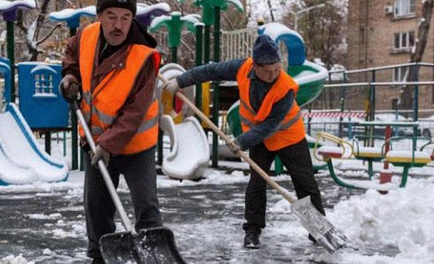 За ночь для обработки дорог в Иванове использовали 56 тонн песко-соляной смеси