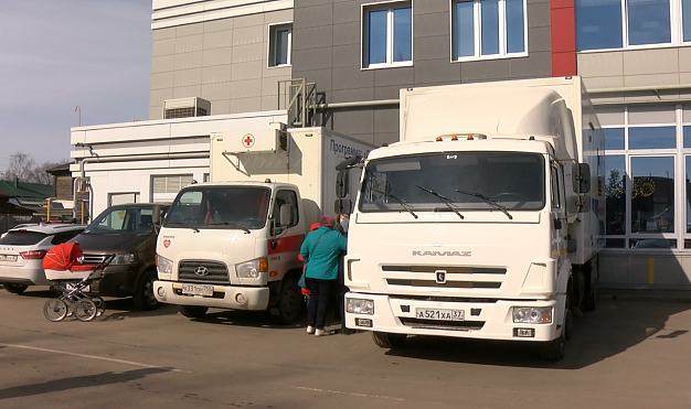 В Иванове работает передвижной маммограф