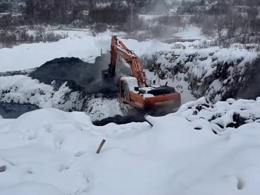  На полигон «Залесье» завезли 1600 тонн суглинка 