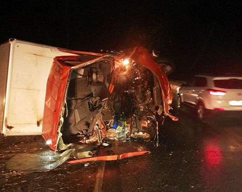 В Ивановском районе столкнулись два автофургона