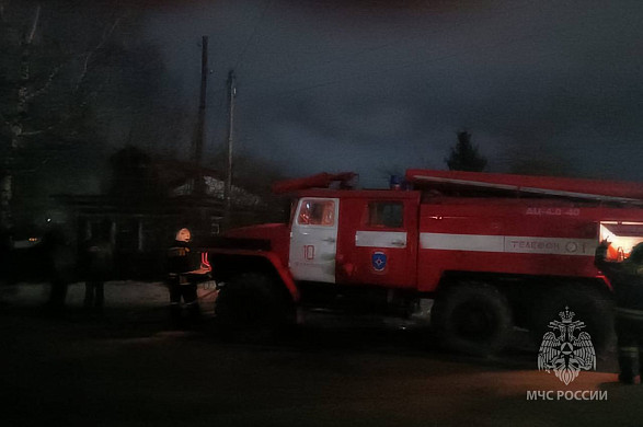 В Фурманове из-за неисправности в счетчике загорелся нежилой дом