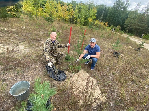  В ивановском парке им.Степанова прошел субботник «Зеленая Россия – 2023» 