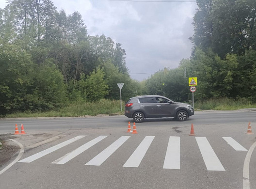В Иванове возобновили нанесение разметки