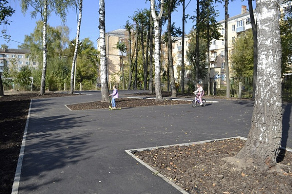  В Иванове на месте зарослей появился еще один карманный парк 