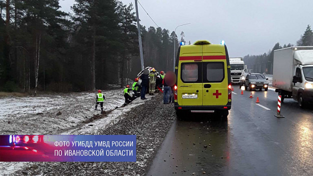  На трассе Иваново-Владимир в ДТП погиб водитель 