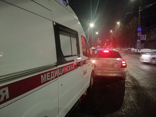 В Иванове в ДТП попала «скорая» с пациентом