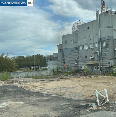 В Иванове в бизнес-центре "Квадросити" произошел пожар