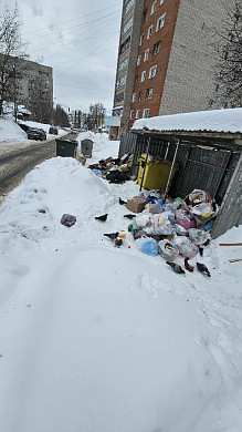 Многочисленные жалобы на некачественный вывоз мусора