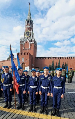 Фурмановский «Разведчик» отметил День ВДВ на Красной площади