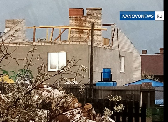 Ураган в Юрьевце: фото видео ветра и разрушений
