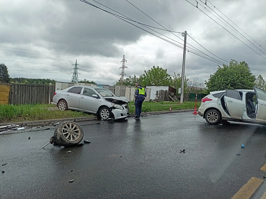  В Иванове на улице Павла Большевикова случилось жесткое ДТП 