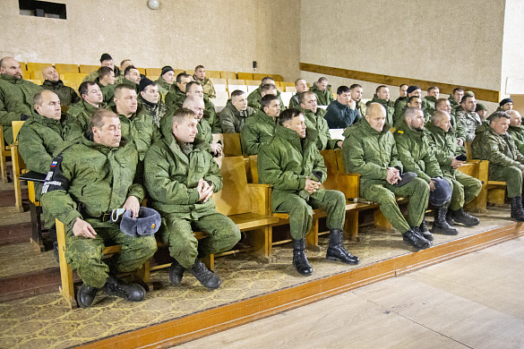 Губернатор вновь побывал в учебке для мобилизованных из Ивановской области