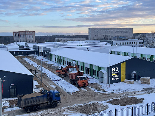 При строительстве инфекционного госпиталя в Иванове погиб рабочий