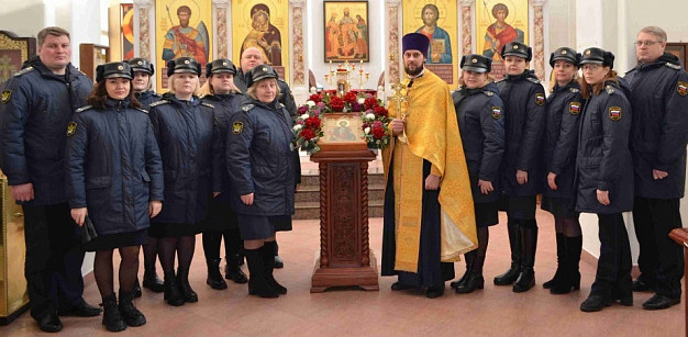 Ивановские приставы почтили память своего небесного покровителя